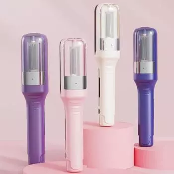 Триммер для кончиков волос 2 в 1 Type-C, аккумуляторный, беспроводной, ручной, портативный, многофункциональный, для женщин, для удаления сухих и поврежденных волос чёрный