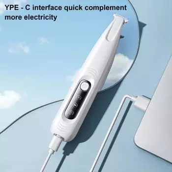 Триммер для лап собак со светодиодной подсветкой 35 дБ, низкий уровень шума, водонепроницаемый, перезаряжаемый, для домашних животных