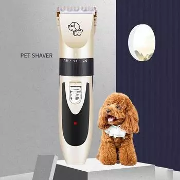 Триммер для стрижки волос для собак Машинка для стрижки животных Наборы гребней для удаления волос животных