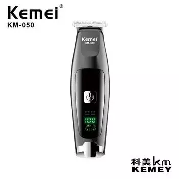 Триммер для стрижки волос, профессиональный, два лезвия, беспроводной