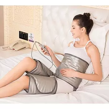 Триммер для талии, пояс для упражнений, пояс для живота + пояс для ног, для похудения, сжигания жира, сауны, для похудения, формирования жира, сжигания живота, дальнего инфракрасного диапазона BellyAndLegBelt