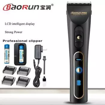 Триммер для волос A6, беспроводной эргономичный дизайн, аккумулятор большой емкости, домашний набор для стрижки, электрические машинки для стрижки волос для детей и взрослых
