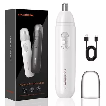 Триммер для волос в носу цилиндрический 3D нос электрический цилиндрический триммер для волос в носу обработка волос в носу ушной триммер для этикета компактный маленький