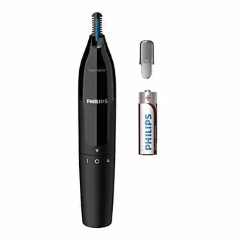 Триммер для волос в носу и ушах Philips (2 в 1 для носа/уха) NT1650/17 Черный