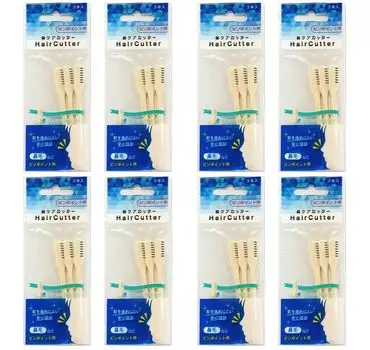 Триммер для волос в носу, набор из 3 предметов, 8 пакетов (8)