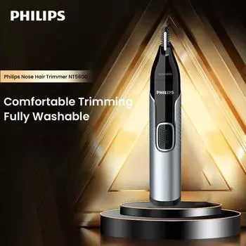 Триммер для волос в носу Philips NT5600 чёрный