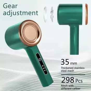 Триммер для волос Yousheng, перезаряжаемый, эффективно удаляет катышки из нержавеющей стали, электрический удалитель катышков белый