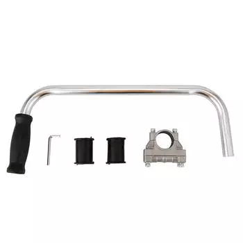 Trimmer Handle - Ergonomic Weed Eater With Bracket Clamp Handle Extension Aluminum Alloy Grip Lawn Care Trimmer Garden Tools