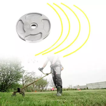 Trimmer Heads Grass Trimming Tool Universal Accessory Heavy Duty Brush Cutter Head Eater