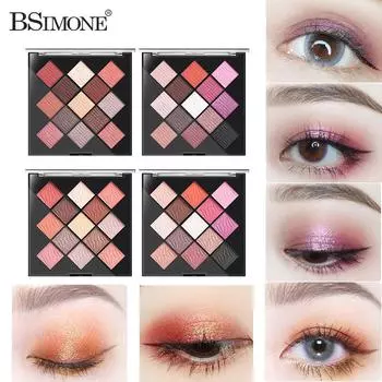 Тринадцать цветов с тонким мерцанием, матовая палитра теней для век без рендеринга, легкая палитра теней для век для вечеринок для начинающих