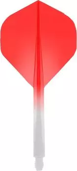 Trinidad Condor Flight Axe Gradient Series Small Long Clear Red tdf5643