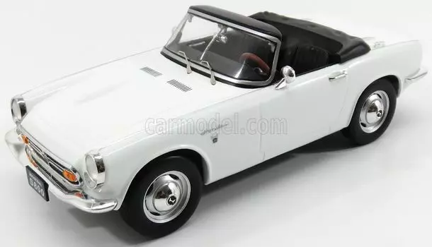 TRIPLE9 Honda S800 1966 Soft Top Open White Mini Car 1/18 [Предмет] белый