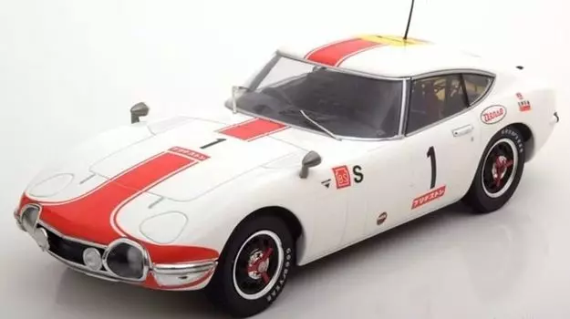TRIPLE9 Toyota 2000 GT 1967 Fuji Победитель 24-часовой гонки Йомо Хироши Оцубо Миникар Toyota 1/18 #1 Хосоя/Ёсио [предмет]