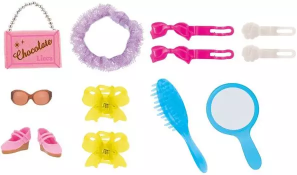 Triple Color Change Accessory Coordination Set Licca-chan