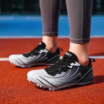 Triple jump 100-meter sprint men s and women s nail shoes track and field shoes sprinting shoes mesh professional competition physical test run 35