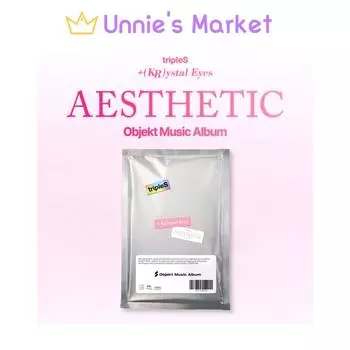 tripleS - [+(KR)ystal Eyes AESTHETIC] Objekt Music Album RANDOM 1EA