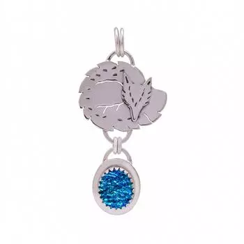 Triplet Opal Gemstone 925 Sterling Silver Pendant V8968, Green And Blue Pendant, Oval Pendant, Valentin s Day Gift, Gift For Her, Birthday Gift, Handm