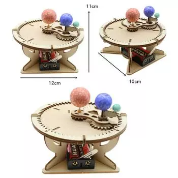 Трисфера Солнце Земля Луна Планета Солнечная система Модель Дети DIY Научные игрушки Образовательный научный эксперимент Набор G09