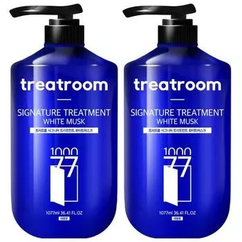Trit Room Signature Large Treatment Белый мускус, 1077 мл, 2 корейских средства по уходу за волосами