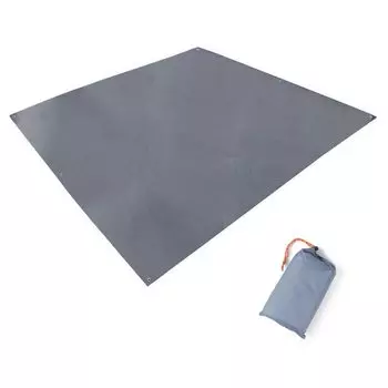 TRIWONDER брезентовый напольный тент водонепроницаемый легкий многослойный брезентовый тент тент для кемпинга на открытом воздухе синяя простыня сумка для хранения мух