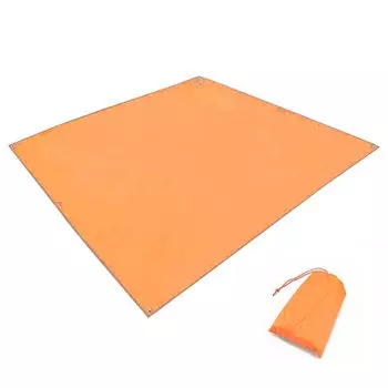 TRIWONDER брезентовый напольный тент водонепроницаемый легкий многослойный брезентовый тент тент для кемпинга на открытом воздухе синяя простыня сумка для хранения мух