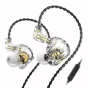 TRN MT1 1DD Динамические Наушники Драйвер 10 мм Двойной Магнит Динамический Драйвер 2Pin Позолоченные Контакты Мониторные Recable Наушники Hi-FI Внутриканальные 3,5 мм (С участием