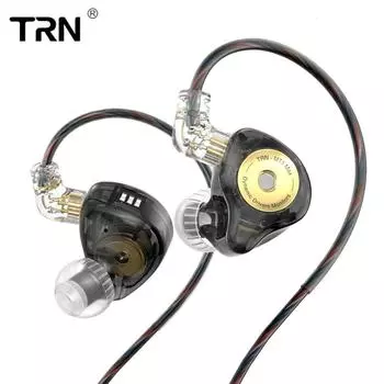 TRN MT1 Max Модернизированные наушники-вкладыши с трехскоростным переключением Динамические круглые наушники профессионального уровня