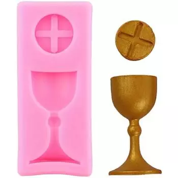 Трофеи, медали, силиконовые формы, романтическое причастие, помадка, инструменты для украшения торта, формы для выпечки, конфеты, смола, глина, формы для шоколадной мастики