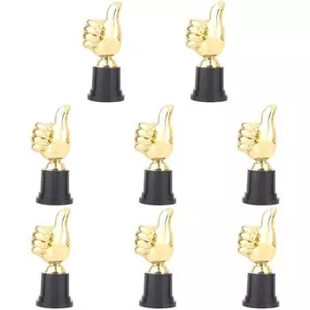 Трофей «Большой палец вверх» Трофей «Большой палец вверх» высотой 5 дюймов для детских праздников (1 шт.) #F