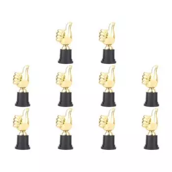 Трофей «Большой палец вверх» Трофей «Большой палец вверх» высотой 5 дюймов для детских праздников (1 шт.)