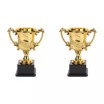 Трофей, золотая награда, трофеи, трофеи для победителей, детские пластиковые трофейные игрушки(S)
