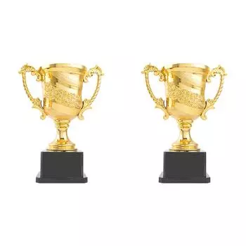 Трофей, золотая награда, трофеи, трофеи для победителей, детские пластиковые трофейные игрушки(S)