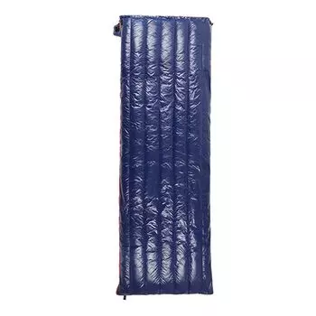 Trois anges Легкий пуховый спальный мешок Shruff Compact Down, подключаемый конверт, всесезонный футон, защита от холода, предотвращение стихийных бедствий синий