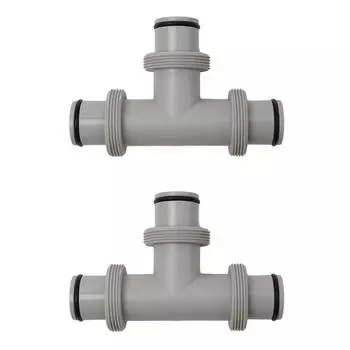 Тройник 1,5 дюйма, 2 шт. Переходник для шланга Адаптер-удлинитель шланга