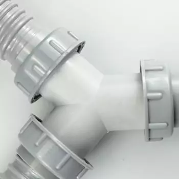 Тройник для сливной трубы стиральной машины, тройник для сливной трубы раковины, фитинг для кухонной канализации, простая установка 1