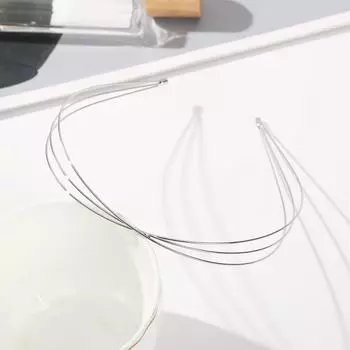 Тройной глянцевый ободок Золотистый серебристый ободки Женщины Вечеринка Мода Аксессуары для волос Головной убор Девушки Дамы Обручи для волос Безель