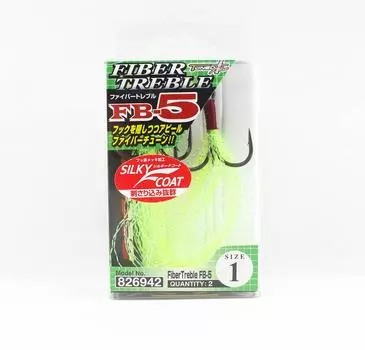 Тройной крючок Decoy FB-5, размер волокна 1 (6942)