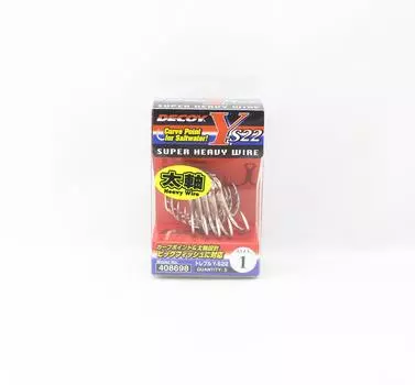 Тройной крючок Decoy Y-S22, размер 1 (8698)