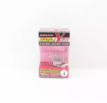 Тройной крючок Decoy Y-W77, сверхпрочные крючки с широким зазором, размер 4 (7172)