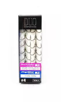 Тройной крючок Duo SW Heavy Duty, размер 4, 14 шт./упаковка (6360)