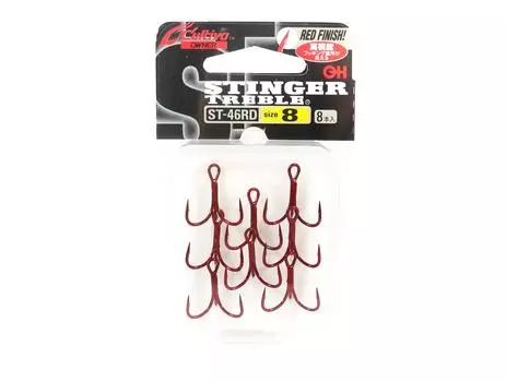 Тройной крючок Owner ST-46 RD, размер 8 (8980)