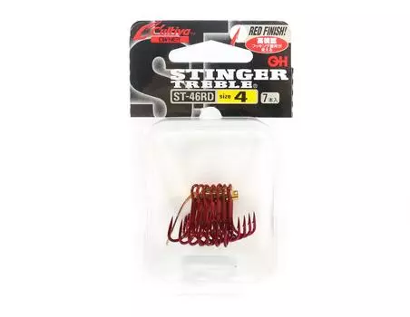 Тройной крючок Owner ST-46 RD, размер 4 (9017)