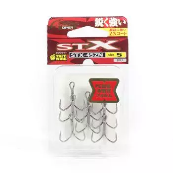 Тройной крючок Owner STX-45ZN, размер 5 (6227)