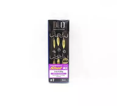 Тройной крючок с двойным лезвием Drag Metal DS-GB #7 (5490)
