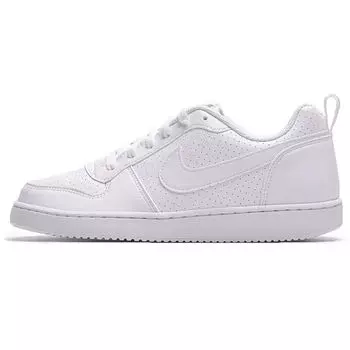 Тройные белые кроссовки Nike Court Borough Low SL GS AV3171-100