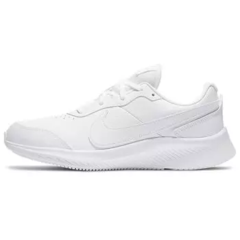 Тройные белые кроссовки Nike Varsity Leather GS CN9146-101