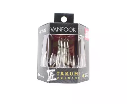 Тройные крючки Vanfook GT Takumi Премиум размер 6/0 (7494)