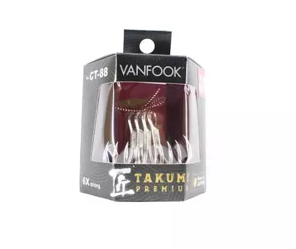 Тройные крючки Vanfook GT Takumi Premium, размер 3/0 (7463)