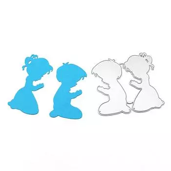 Трокелес Металл Ниньос И Ниньяс, Трокелес Резар Ниньос И Ниньяс, Трокеладос Хасер Тарьетас, Корасьон DIY One Size серебряный