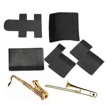 Trombone Trumpet Handguard Cushion Leather Sax Trombone Protective Neck Cover Protective Case Cover Woodwind Instrument